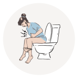 Chronic constipation or diarrhea