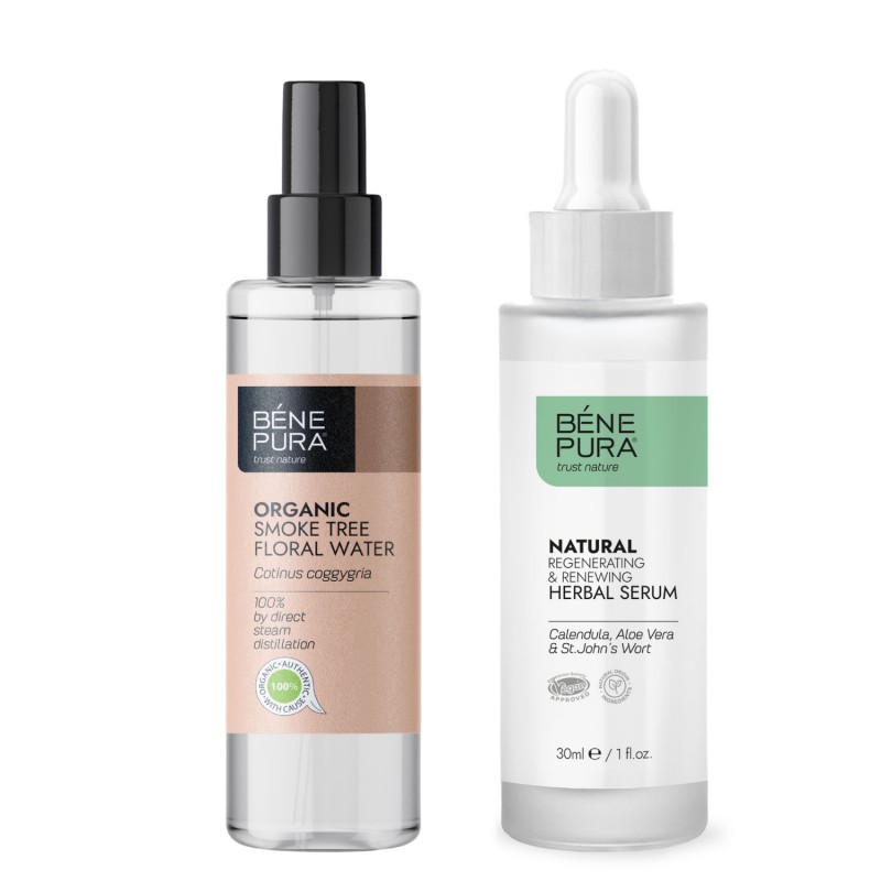 Bio Smoke Tree Floral water and Natural face serum with Aloe vera - GMC