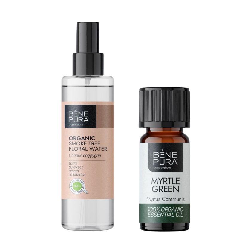 Bio Smoke Tree Floral water and Bio Myrtle Essential oil - GMC