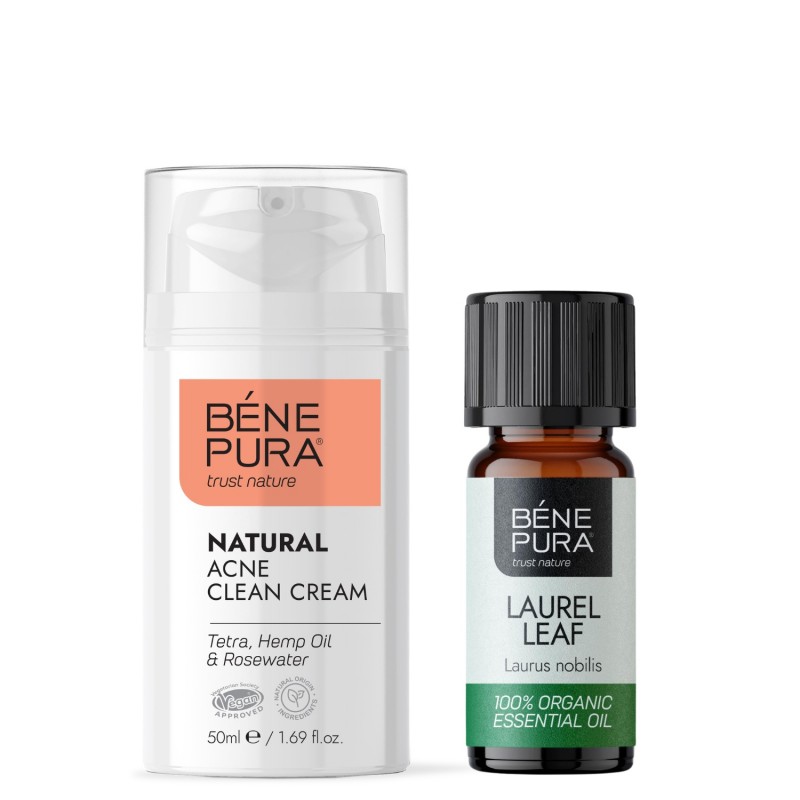 Natural face cream for Acne and Bio Laurel Leaf Essential oil - Product Comparison