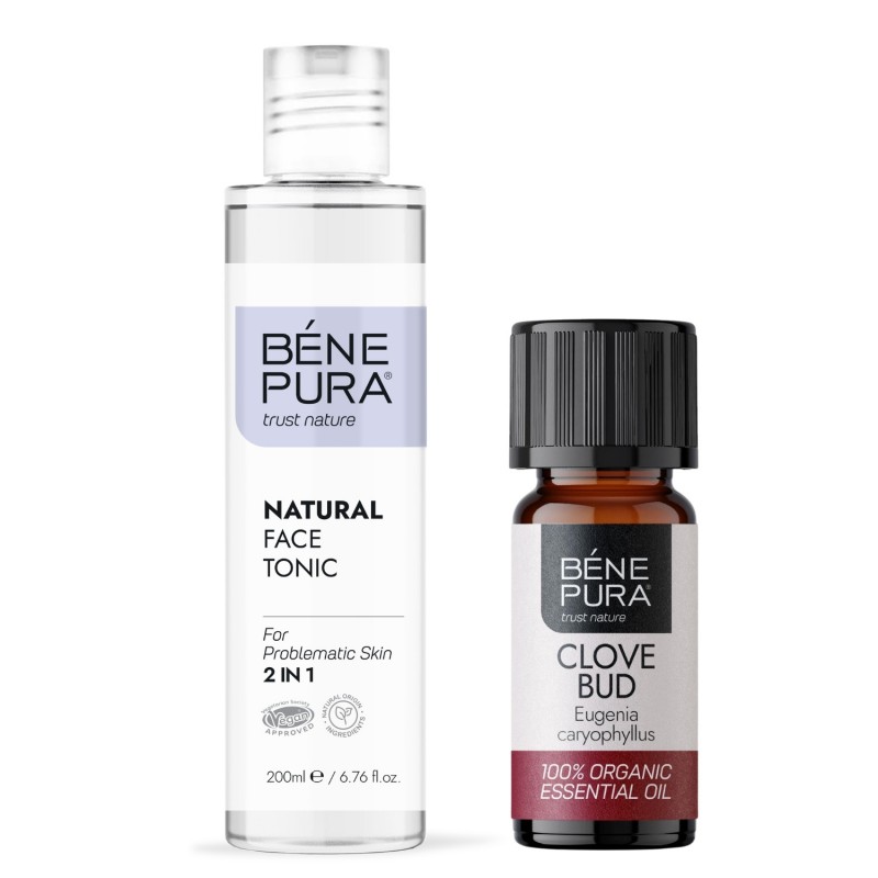 Natural face tonic 2 in 1 and Bio Clove Essential oil - Product Comparison