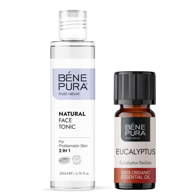 Natural face tonic 2 in 1 and Bio Eucalyptus Radiata Essential oil - Product Comparison