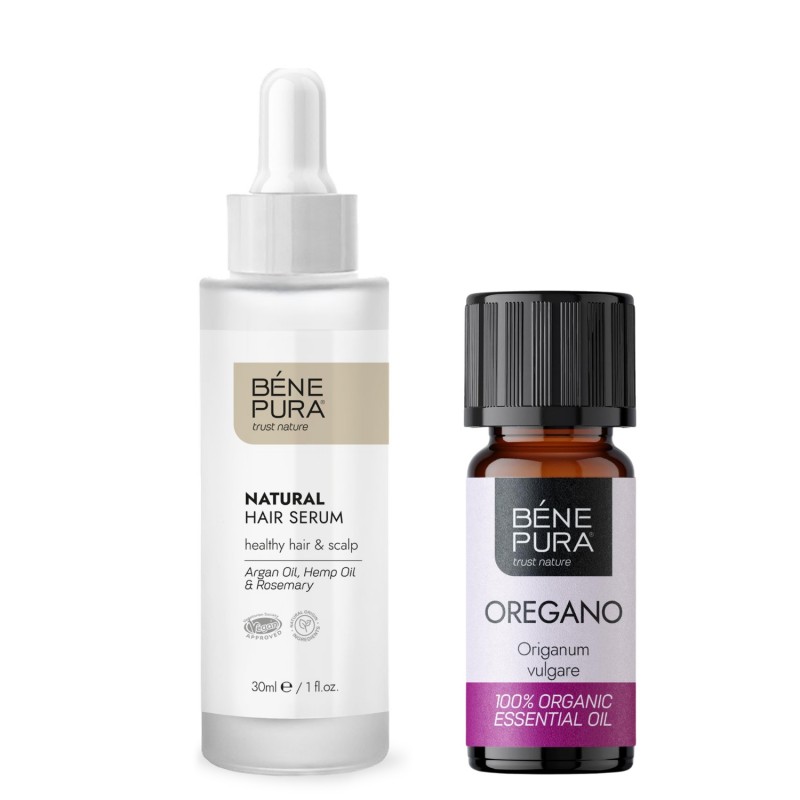 Natural hair serum and Bio Oregano Essential oil - GMC