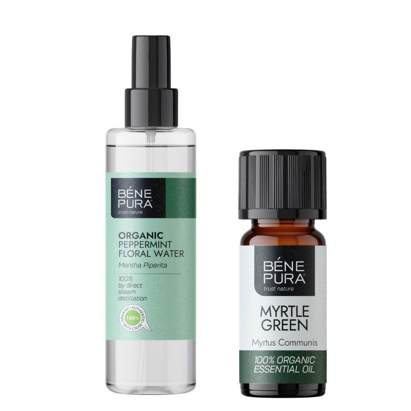 Bio Mint Floral water and Bio Myrtle Essential oil - GMC