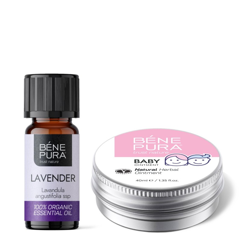 Nappy rash ointment with Calendula and Chamomile and Bio Lavender Essential oil - GMC