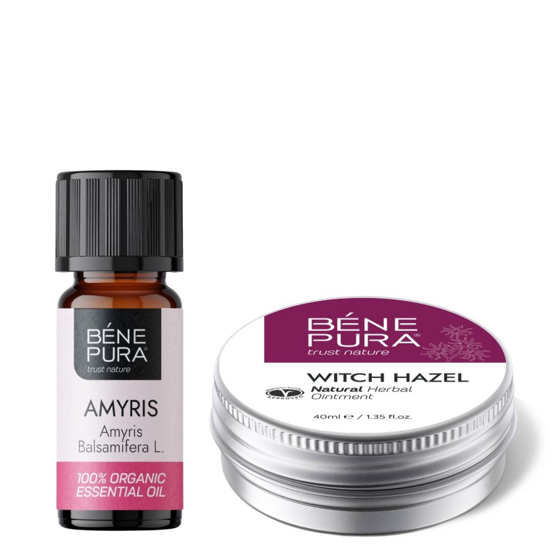 Ointment for Hemorrhoids with Witch hazel and Bio Amyris Essential oil