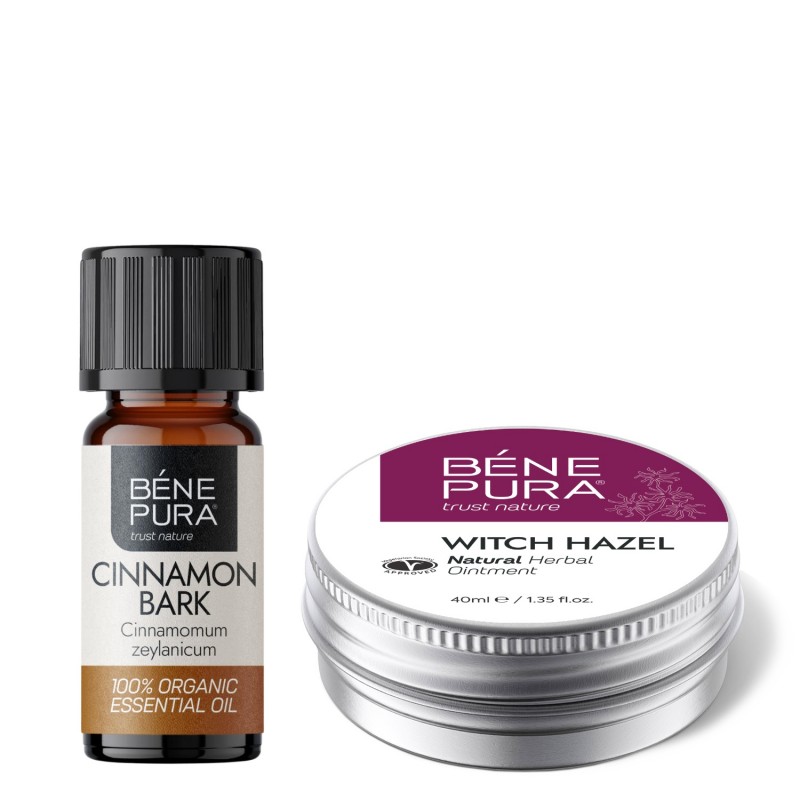 Ointment for Hemorrhoids with Witch hazel and Bio Cinnamon Essential oil - Product Comparison