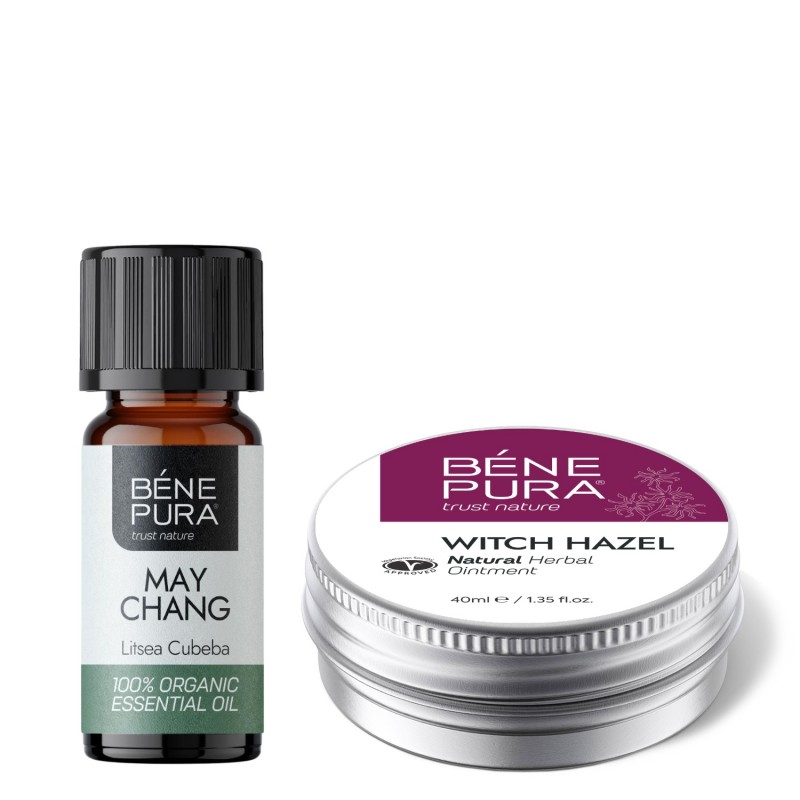 Ointment for Hemorrhoids with Witch hazel and Bio Litsea Cubeba Essential oil - GMC