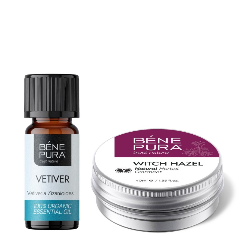 Ointment for Hemorrhoids with Witch hazel and Bio Vetiver Essential oil - GMC