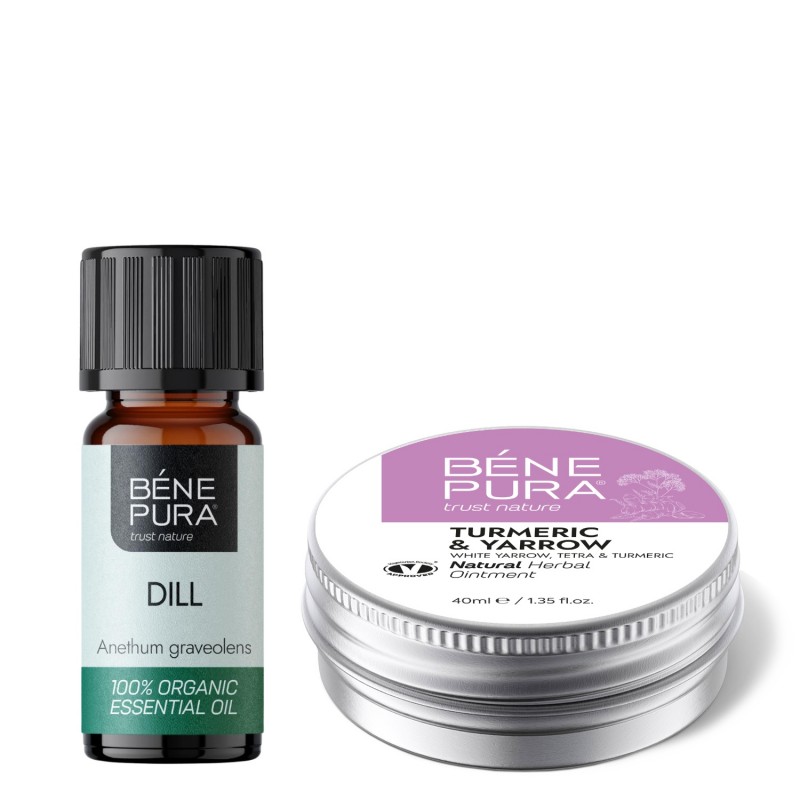 Hemorrelax ointment for Hemorrhoids with White yarrow, Tetra and Turmeric and Bio Dill Essential oil - GMC