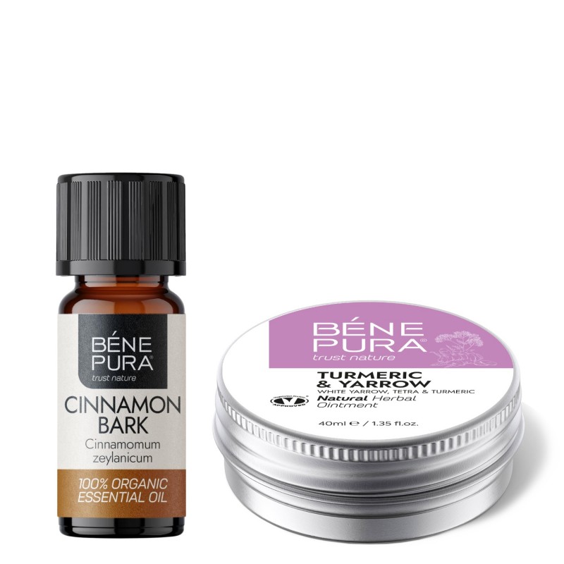 Hemorrelax ointment for Hemorrhoids with White yarrow, Tetra and Turmeric and Bio Cinnamon Essential oil - Product Comparison