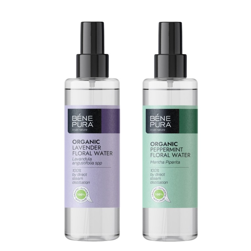 Bio Lavender Floral water and Bio Mint Floral water - GMC