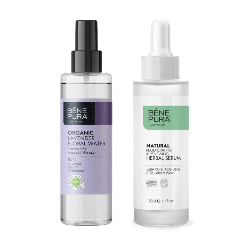 Natural face serum with Aloe vera and Bio Lavender Floral water - Product Comparison