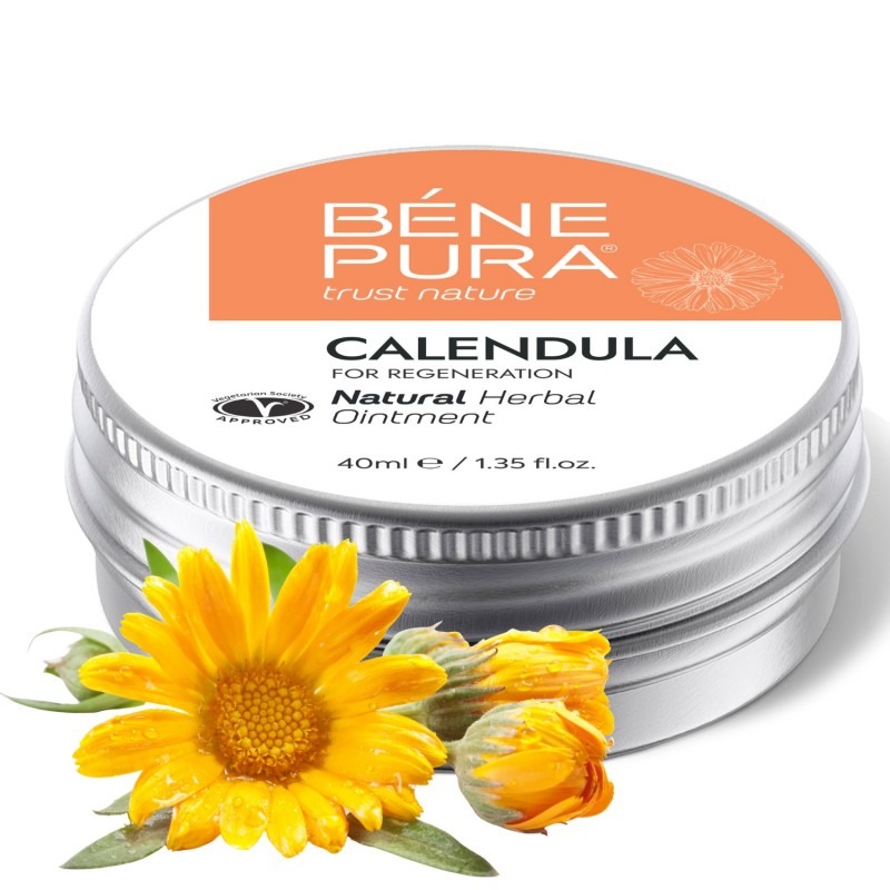 Ointment for Wounds, Burns and Scars with Calendula - 40ml - Herbal ointments