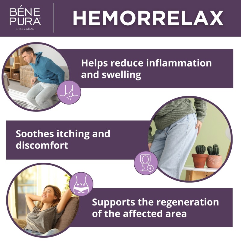 2x Hemorrelax ointment for Hemorrhoids with White yarrow, Tetra and Turmeric - 40ml