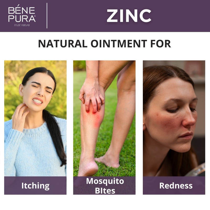 2x Zinc ointment for Itching and Rashes - 40ml