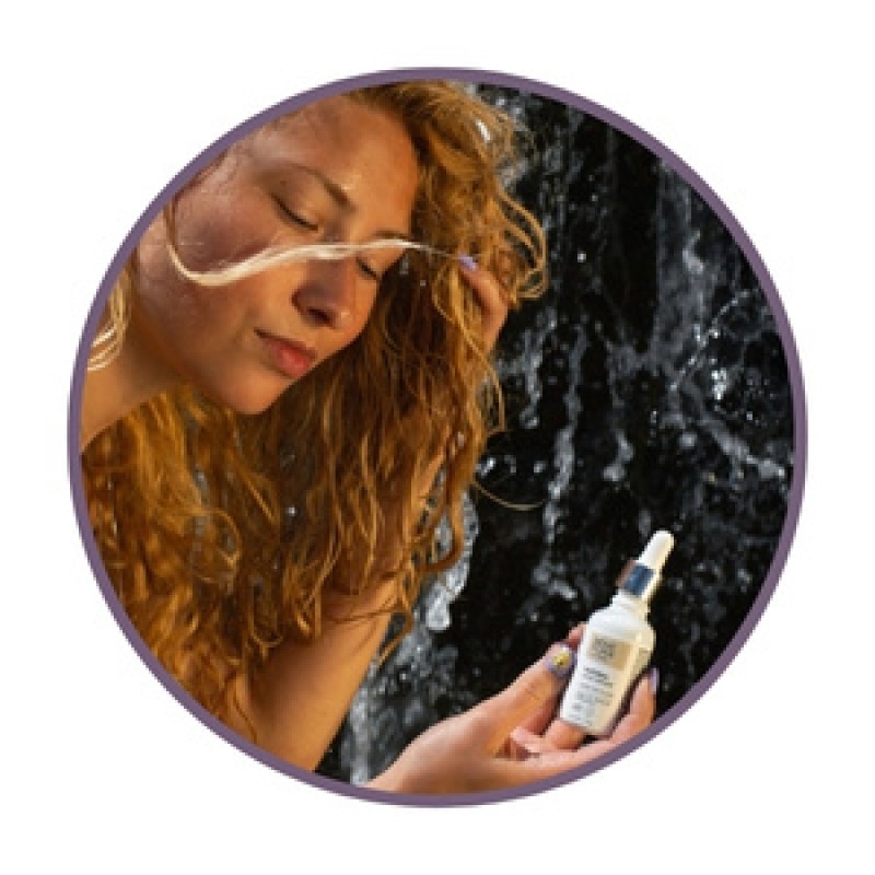 Natural hair serums