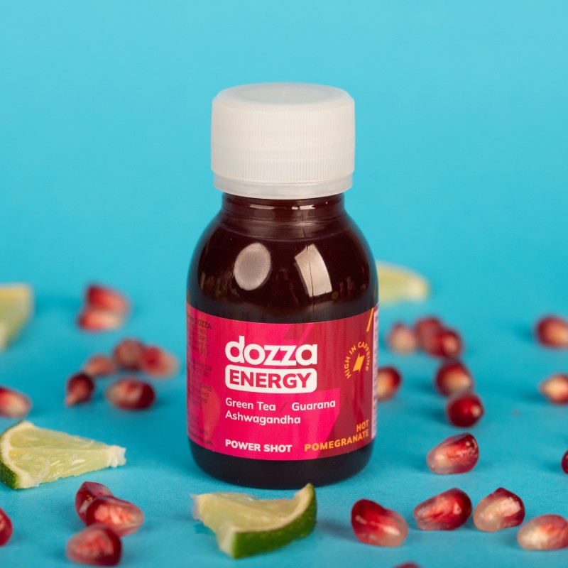 DOZZA Energy Hot Pomegranate Energy shot - 60ml - Benepura.com DOZZA Energy Hot Pomegranate Energy shot - 60ml