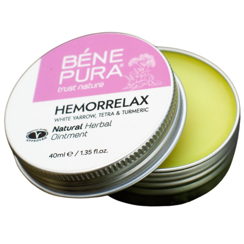 Hemorrelax ointment for Hemorrhoids with White yarrow, Tetra and Turmeric - 40ml - Product Comparison