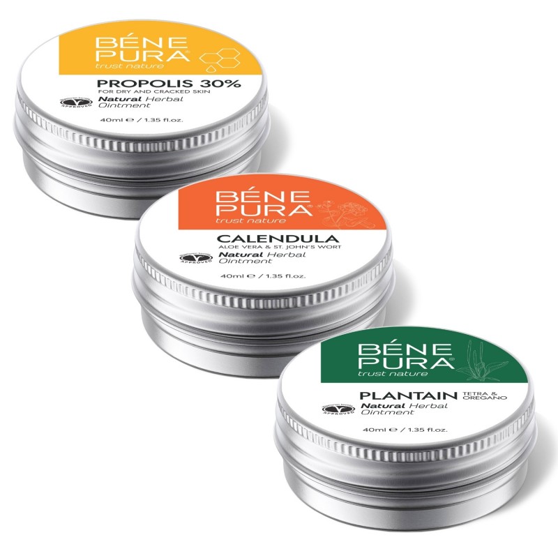 "Ointments for Wounds, Burns and Skin irritations 2" Set - Product Comparison