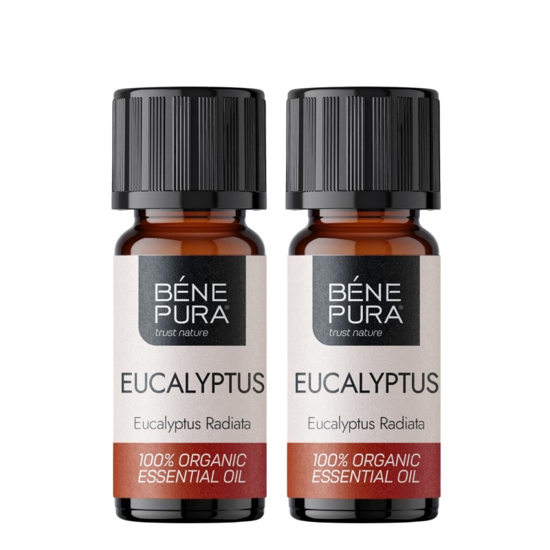 2x Bio Eucalyptus Radiata Essential oil - 10ml