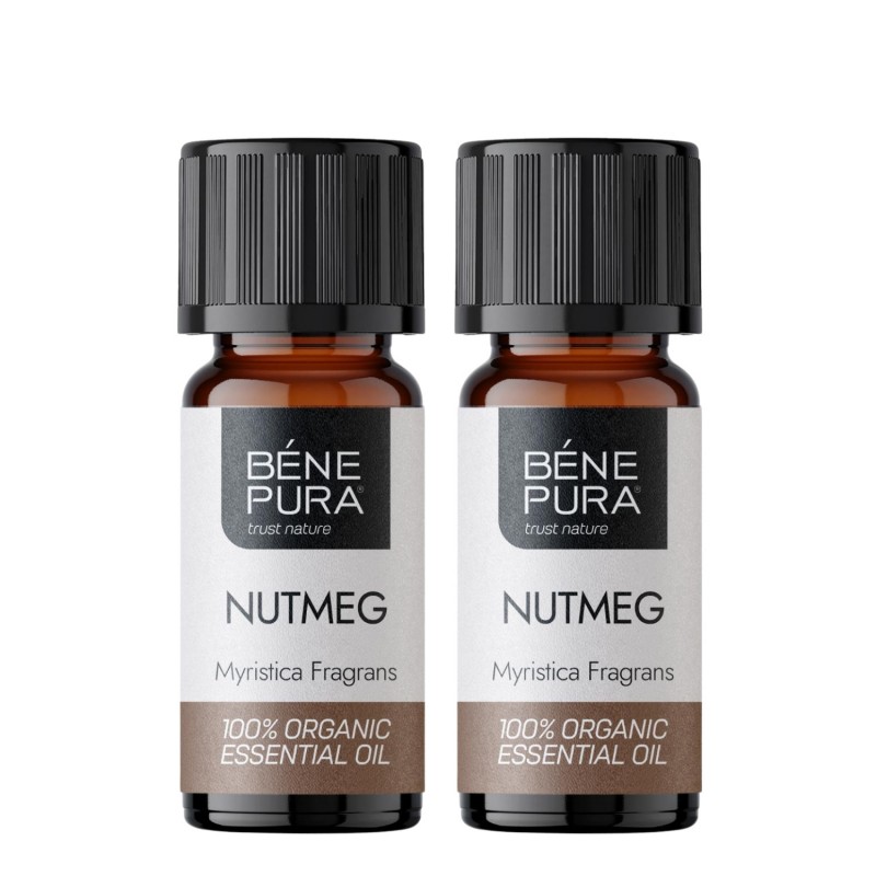 2x Bio Nutmeg Essential oil - 10ml