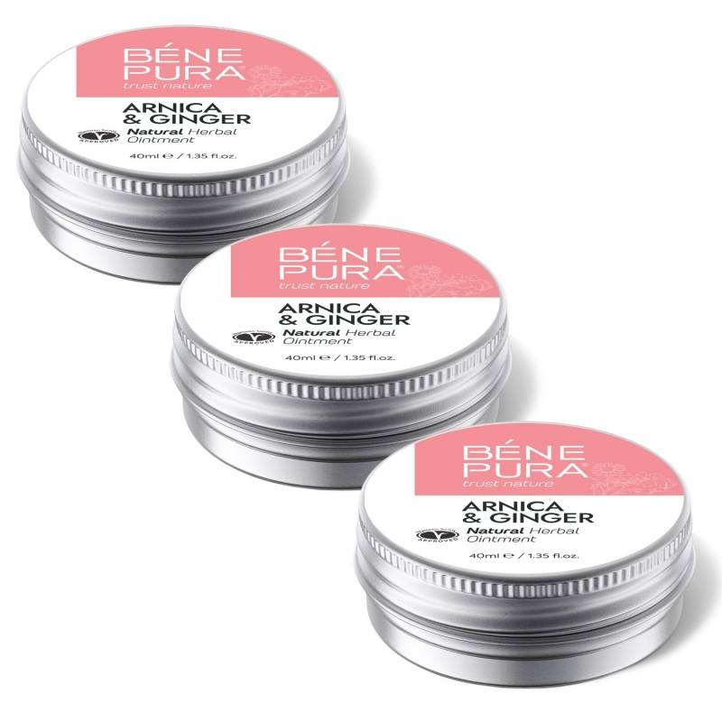 3x Ointment for Bruising with Arnica and Ginger - 40ml - Product Comparison