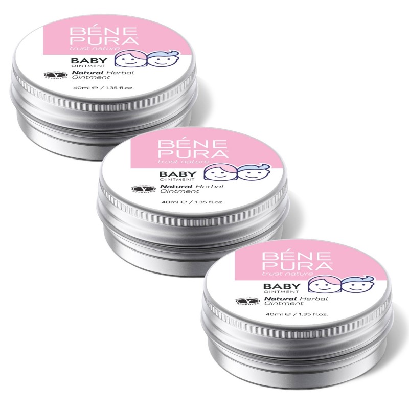 3x Nappy rash ointment with Calendula and Chamomile - 40ml - Product Comparison