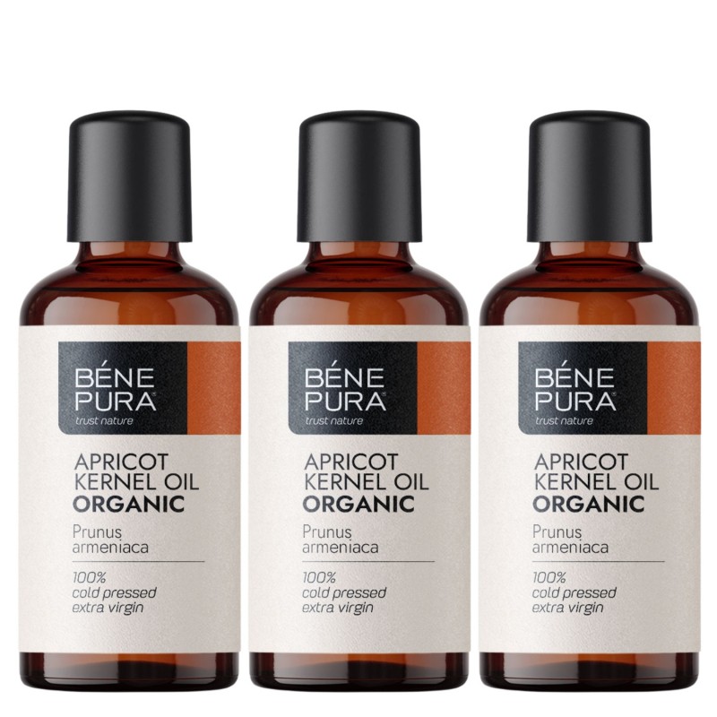 3x Bio Apricot Kernel Carrier oil - 100ml - Product Comparison
