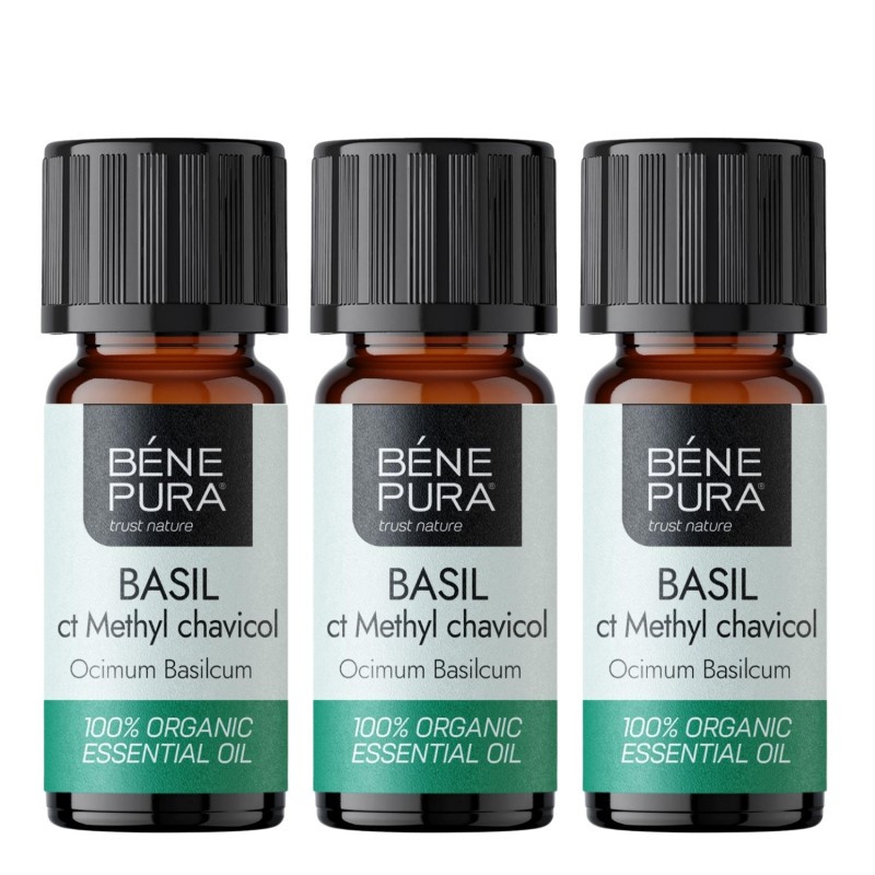 3x Bio Basil Essential oil - 5ml 3x Bio Basil Essential oil - 5ml - Product Comparison