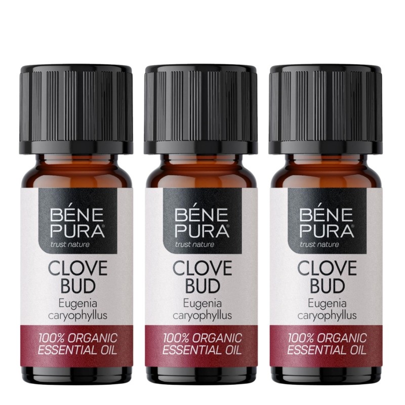 3x Bio Clove Essential oil - 10ml