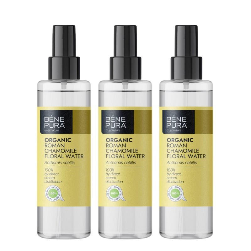 3x Bio Roman Chamomile Floral water - 250ml