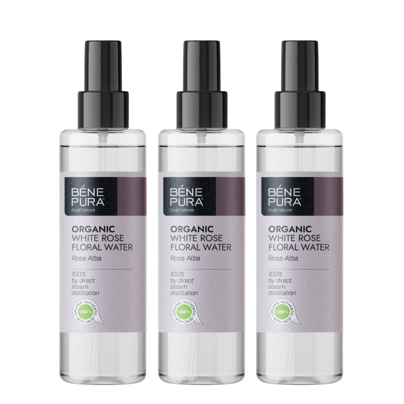 3x Bio Rosa Alba Floral water - 250ml