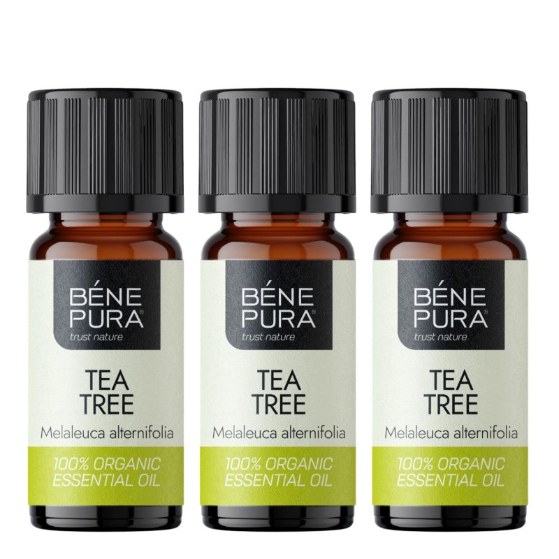 3x Bio Tea Tree Essential oil - 10ml
