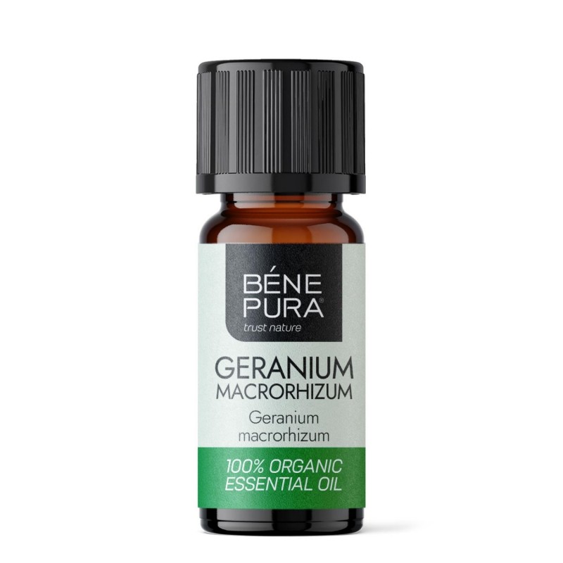 Bio Geranium Essential oil - 10ml - Benepura.co.uk Bio Geranium Essential oil - 10ml