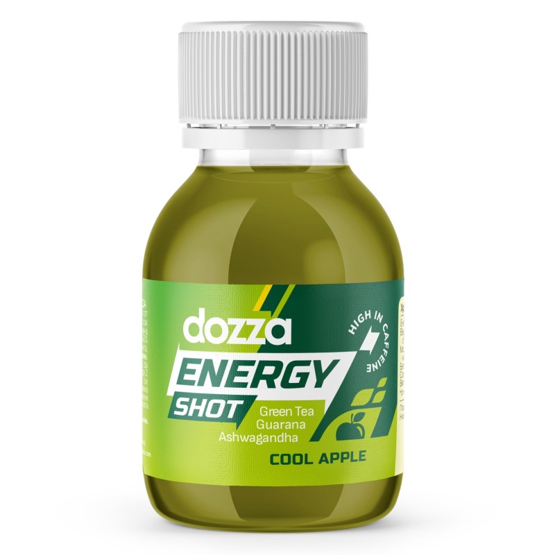 DOZZA Energy Cool Apple Energy shot - 60ml - Energy drinks