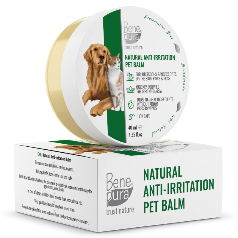 Anti Irritation Pet Balm with Plantain - 40 ml - Herbal Ointments