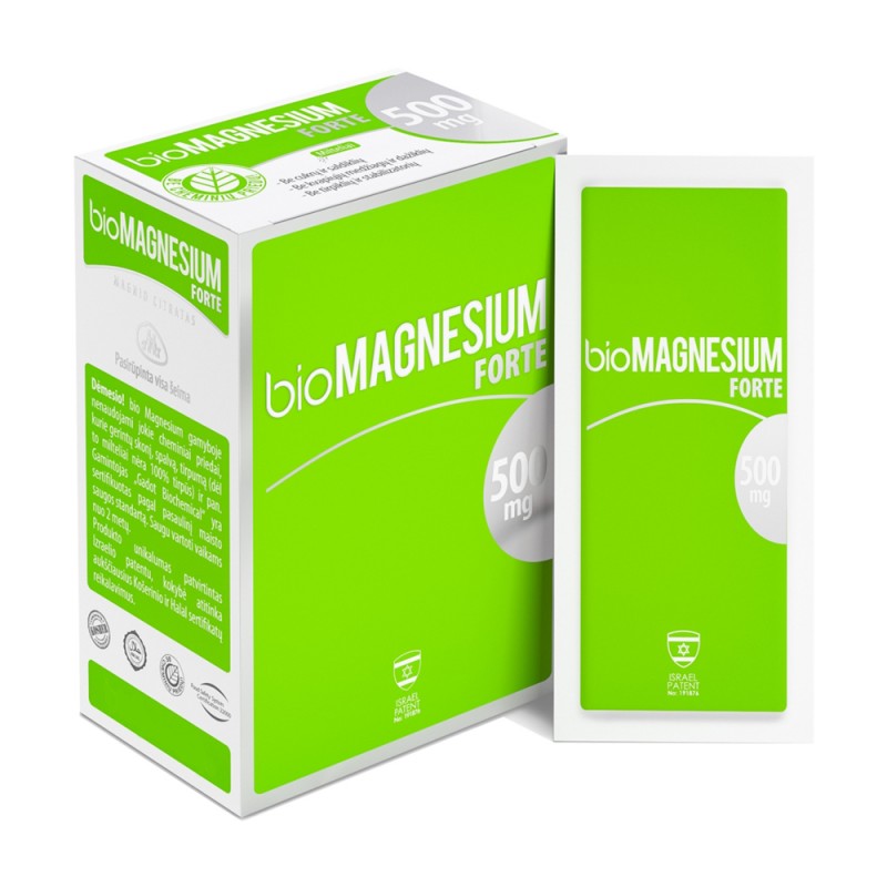 Bio Magnesium Forte 500 mg - 20 sachets - Supplements