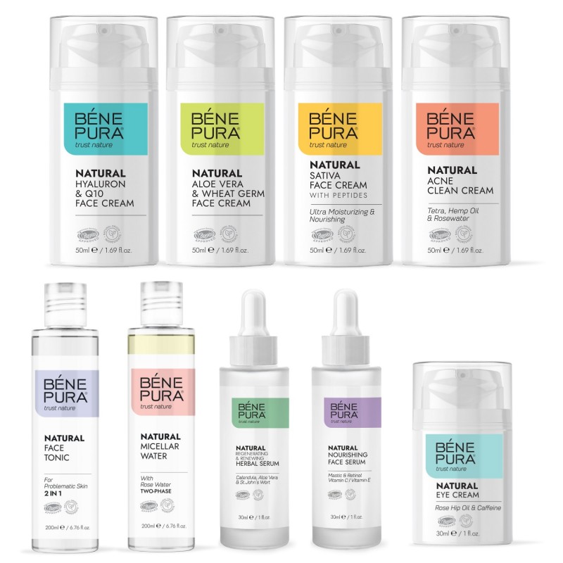 Mega Set "Facial Care" - Moisturizing face creams