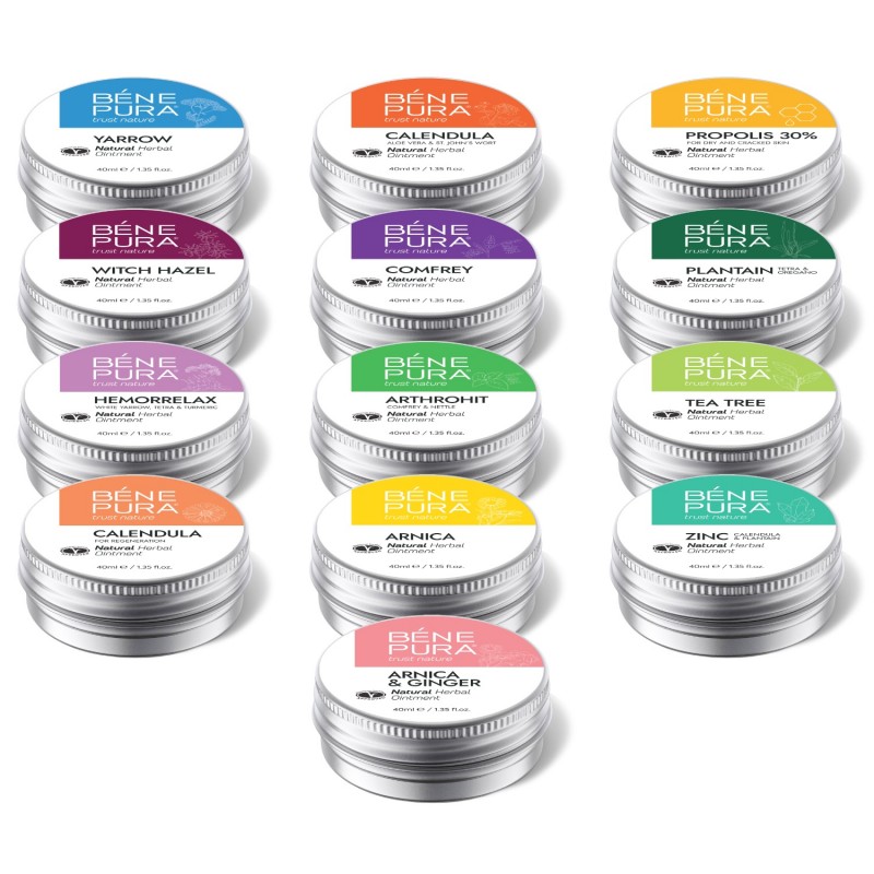 Mega Set "Healthy Family" - Herbal ointments