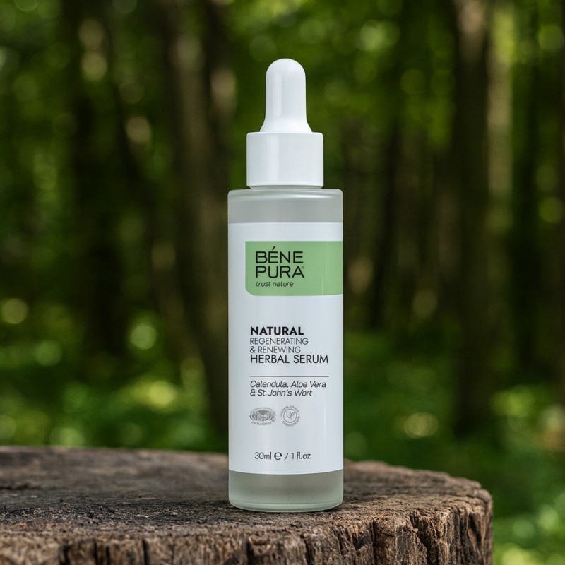 Natural face serum with Aloe vera - 30ml - All products
