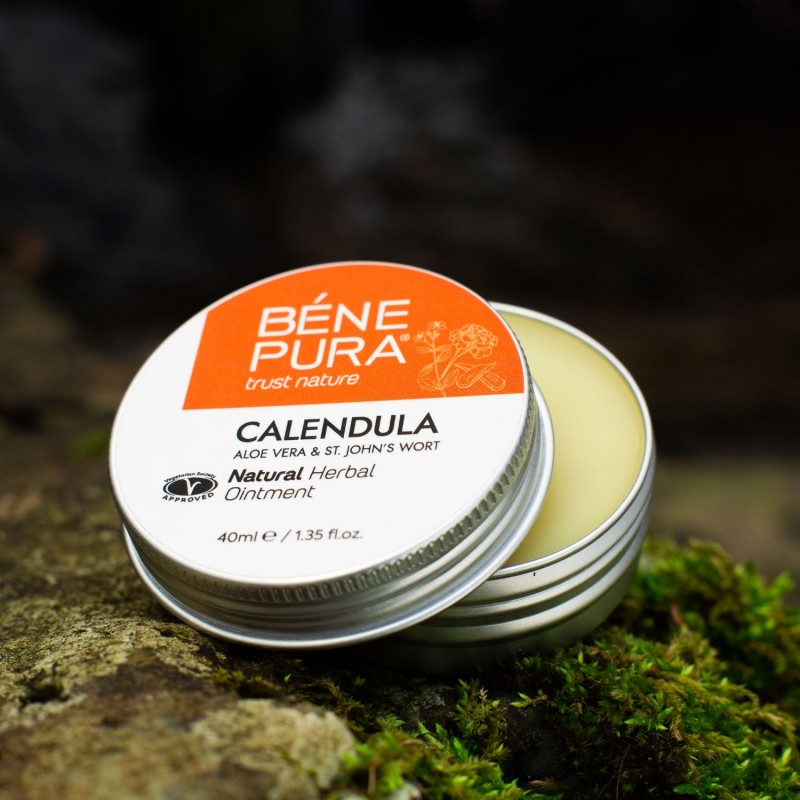 Ointment for Wounds, Burns and Scars with Calendula, Aloe Vera and St John's Wort - 40ml - All products