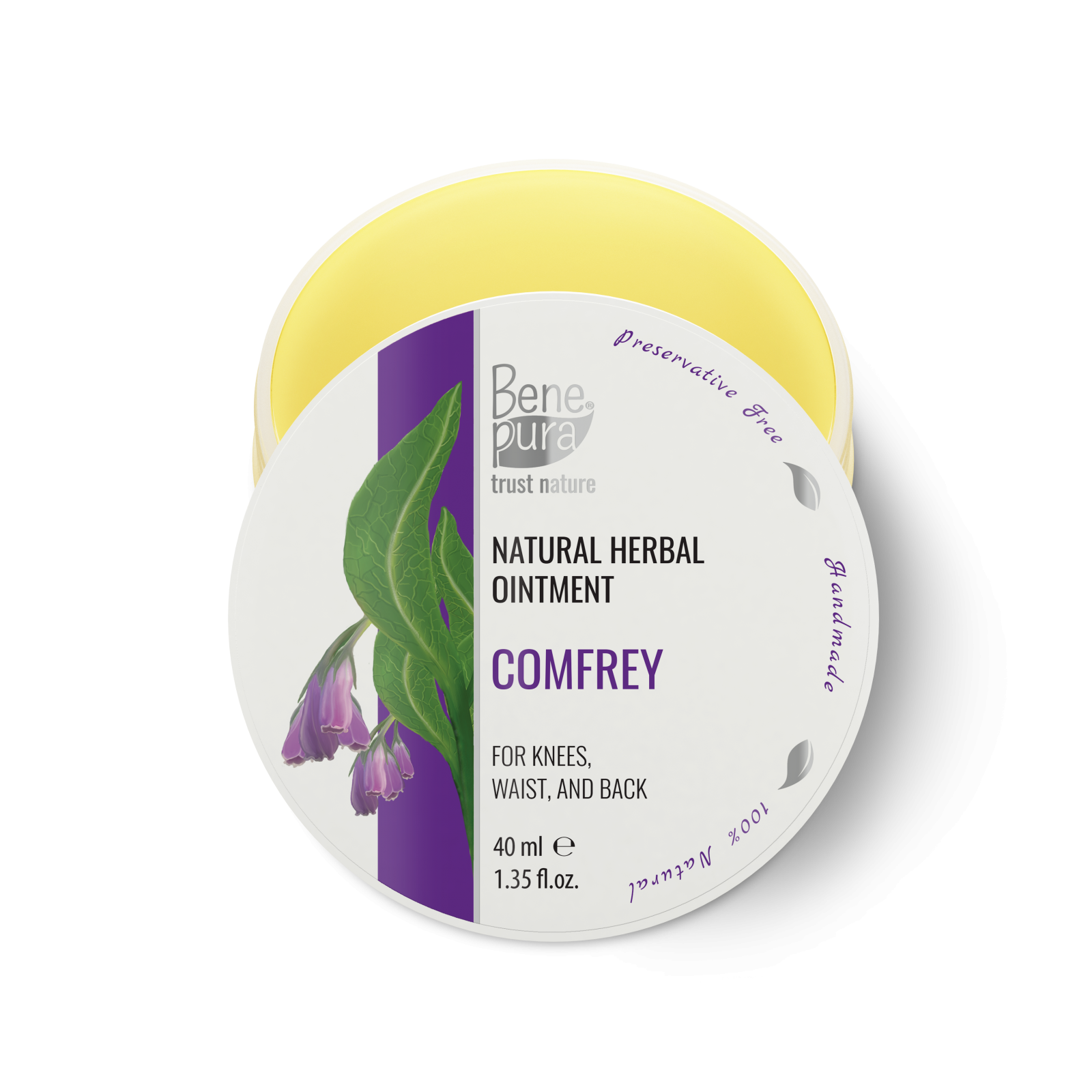 BenePura Comfrey Ointment for Joint, Tendon and Muscle Pain Relief
