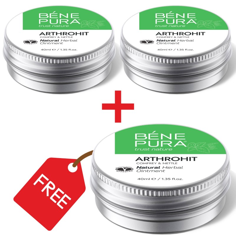 3x Arthrohit ointment for Joint pain with Comfrey and Nettle - 40ml - Product Comparison