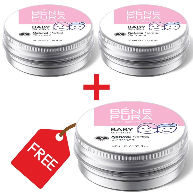 3x Nappy rash ointment with Calendula and Chamomile - 40ml - Product Comparison