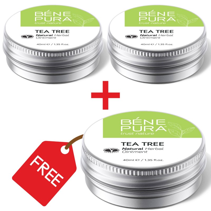 3x Ointment for Itching and Rashes with Tea tree - 40ml