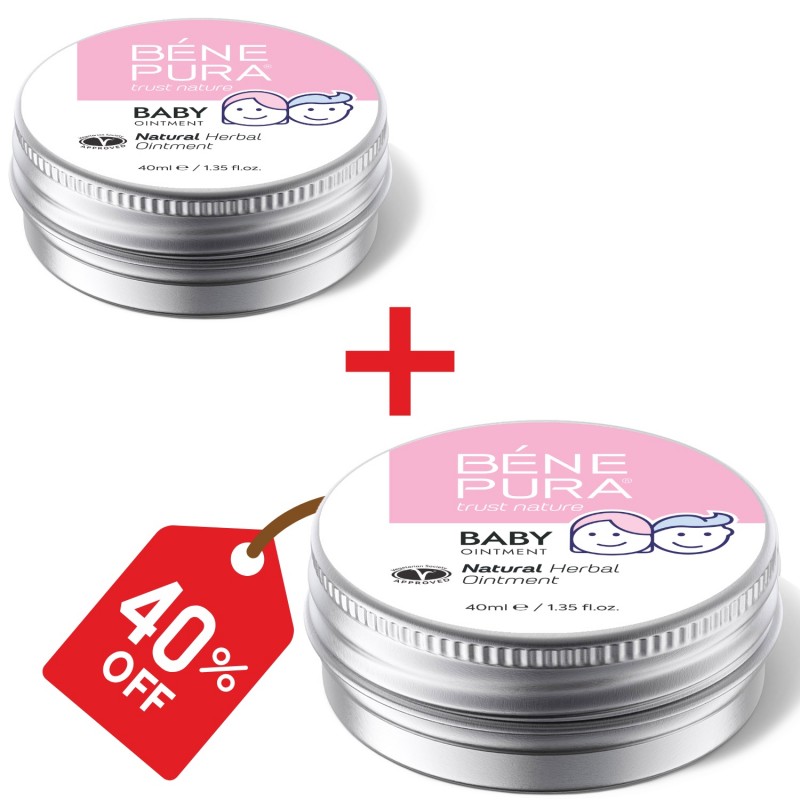 2x Nappy rash ointment with Calendula and Chamomile - 40ml - Product Comparison