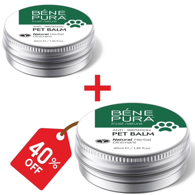 2x Anti irritation Pet balm with Plantain - 40ml - Product Comparison