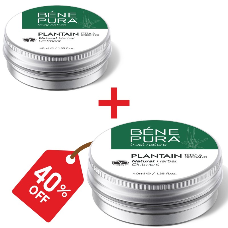 2x Ointment for Itching and Rashes with Plantain - 40ml - Product Comparison