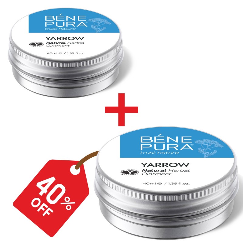 2x Ointment for Hemorrhoids with White yarrow - 40ml - Product Comparison